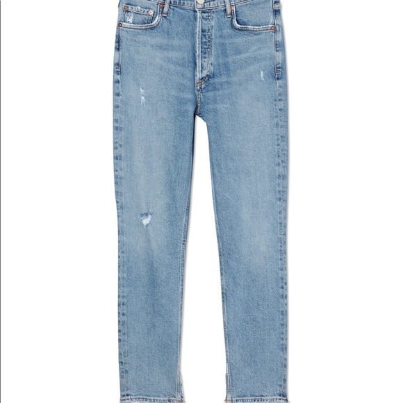 Agolde Nico High Rise Ankle Cut Slim Fit Jeans - Picture 5 of 9